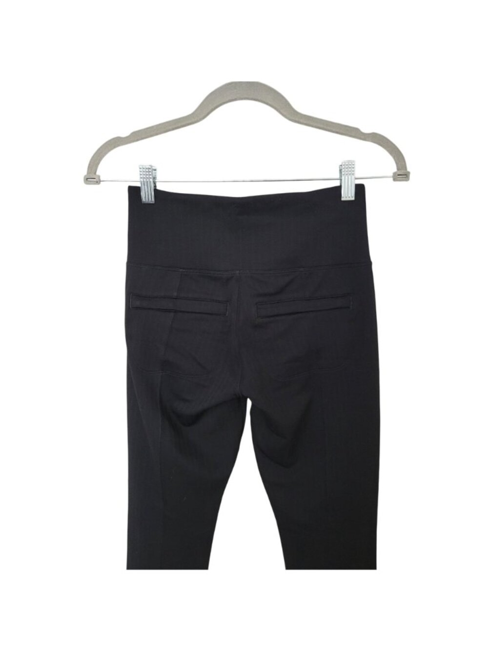 Athleta Delancey Herringbone Tight High-Waisted Leggings Size XSP Black Pockets - Picture 4 of 8